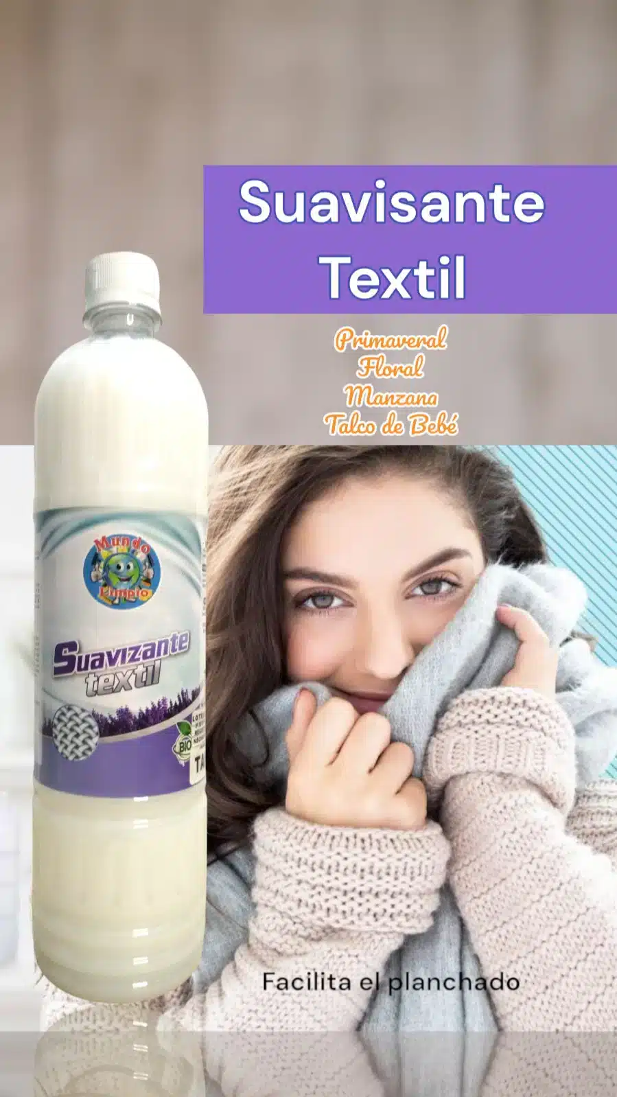 Suavizante textil